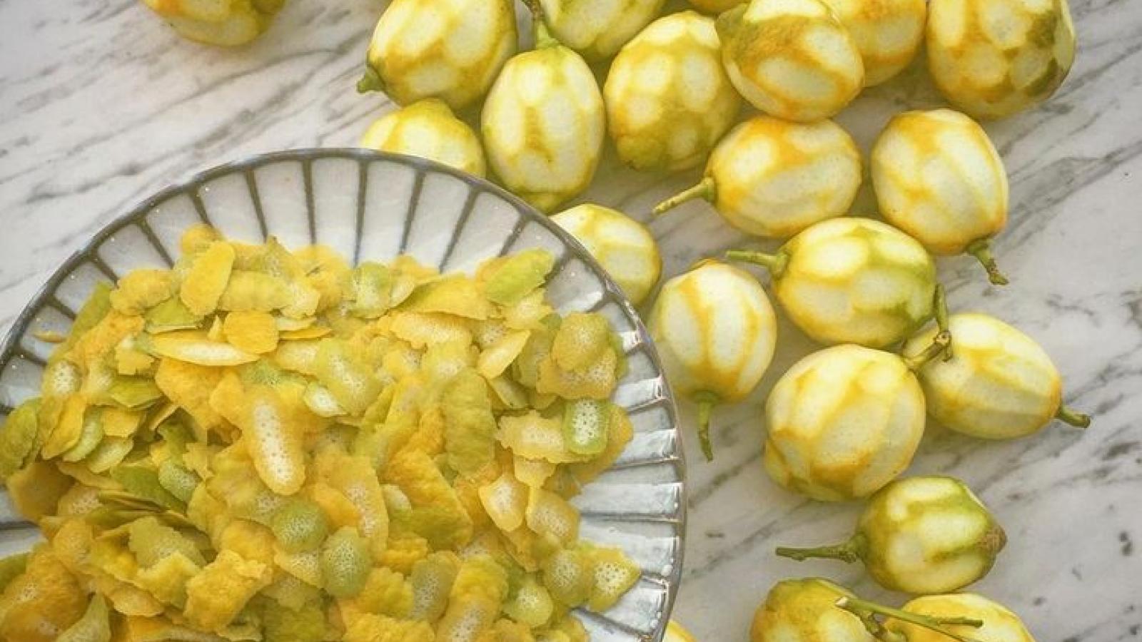 Le citron, l’identité culinaire du Chef Colinet