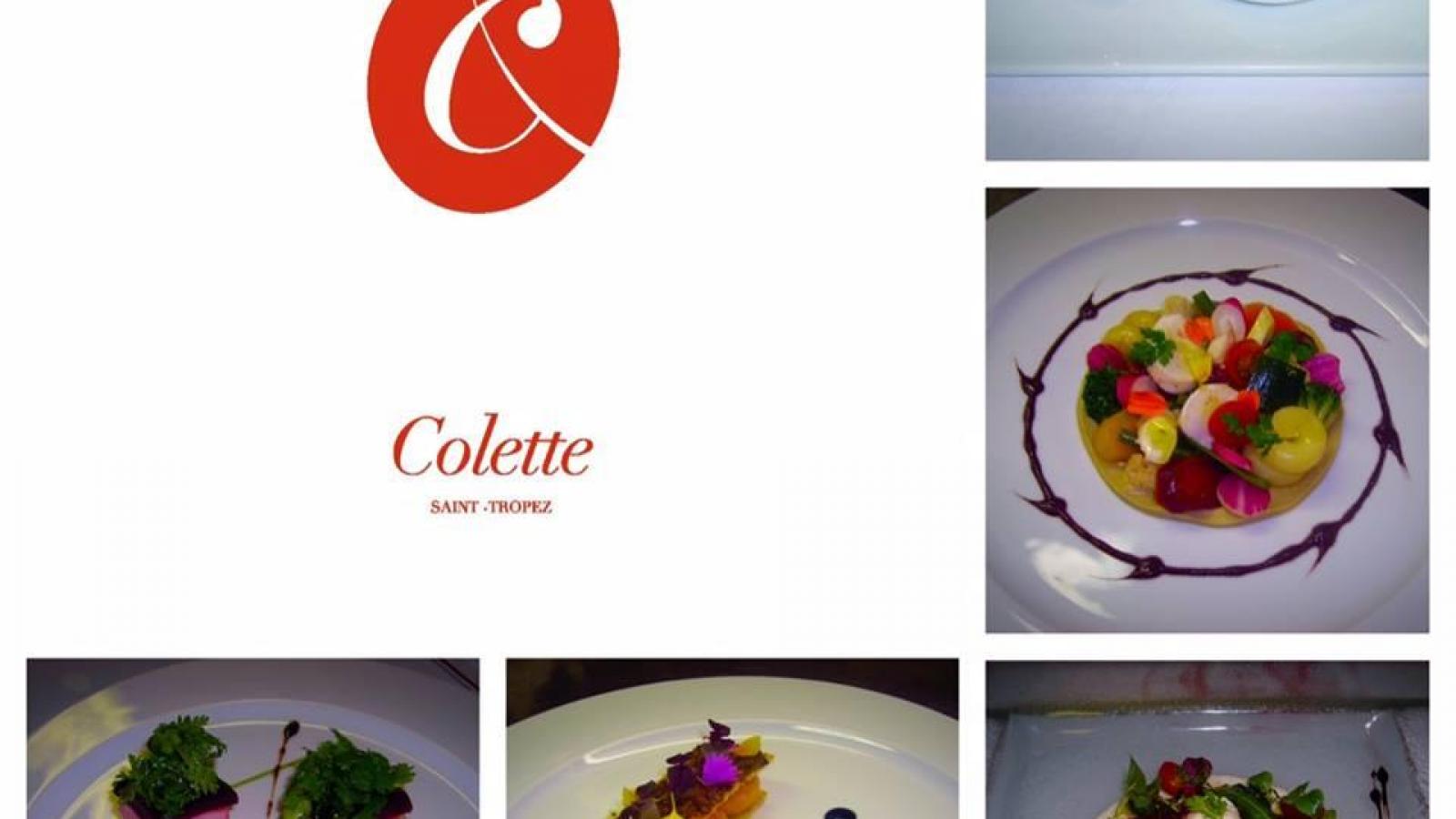 Restaurant Colette, the Chef's new menu